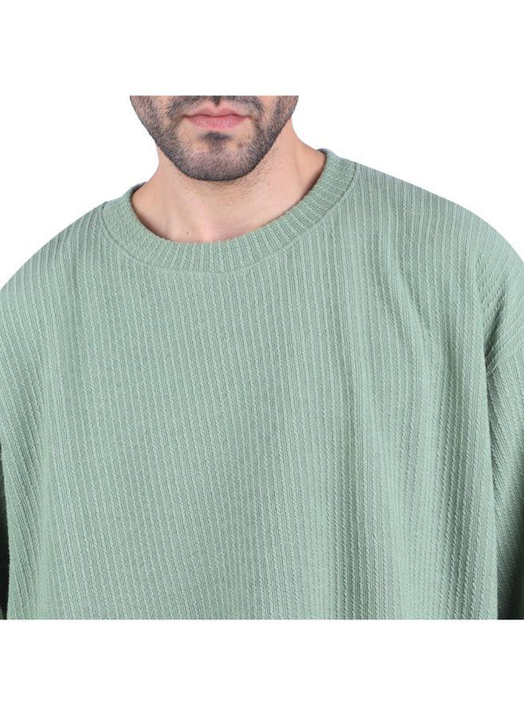 Coup Men Fashionable Sweatshirt With Long Sleeves 1600365 M - Skyblue