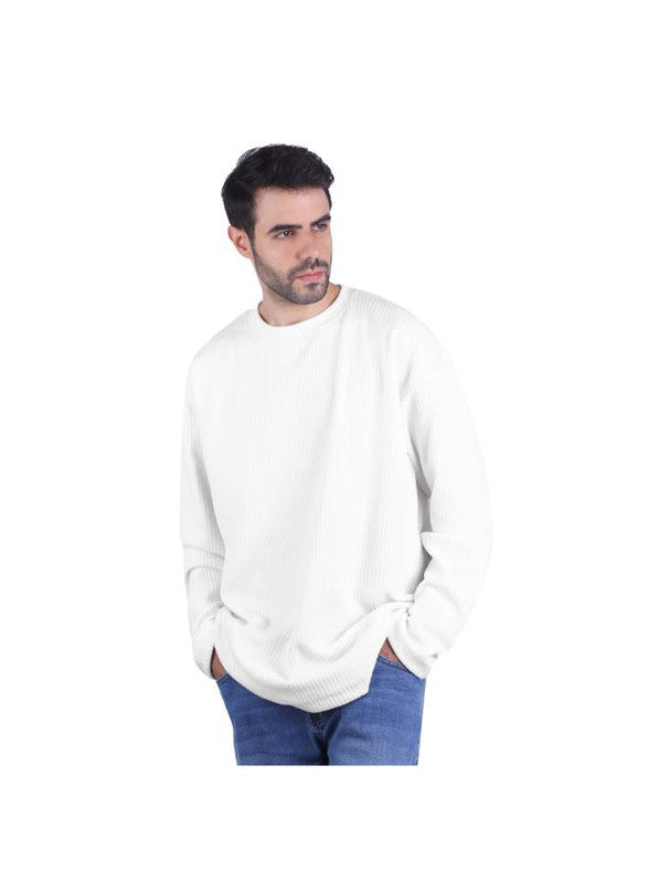Coup Men Fashionable Sweatshirt With Long Sleeves 1600365 M - Skyblue