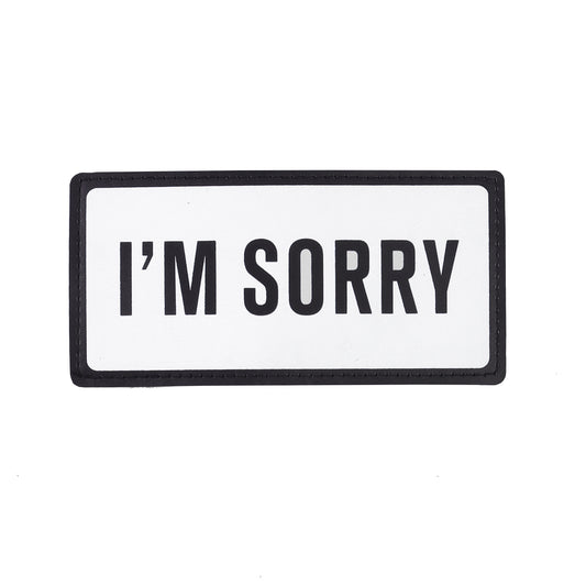 "I'm Sorry" لزقة سكوتش قابلة للإزالة – ألوان متعددة  