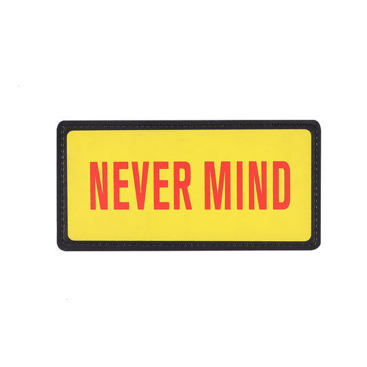 NEVER MIND لزقة سكوتش قابلة للإزالة – ألوان متعددة         