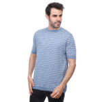 ⁦Coup Men Woven T-Shirt With Round Neck⁩ - الصورة ⁦5⁩