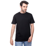 ⁦Coup Men Plain T-Shirt With Round Neck And Short Sleeves⁩ - الصورة ⁦4⁩