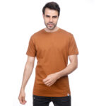⁦Coup Men Plain T-Shirt With Round Neck And Short Sleeves⁩ - الصورة ⁦7⁩