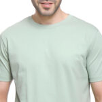 ⁦Coup Men Plain T-Shirt With Round Neck And Short Sleeves⁩ - الصورة ⁦11⁩