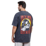 ⁦Coup Men Printed Oversized Baracola T-Shirt⁩ - الصورة ⁦6⁩