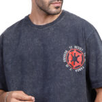 ⁦Coup Men Printed Oversized Baracola T-Shirt⁩ - الصورة ⁦5⁩