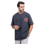⁦Coup Men Printed Oversized Baracola T-Shirt⁩ - الصورة ⁦4⁩