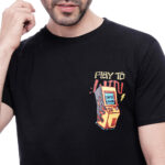 ⁦Coup Men Printed Single Jersey T-Shirt⁩ - الصورة ⁦5⁩
