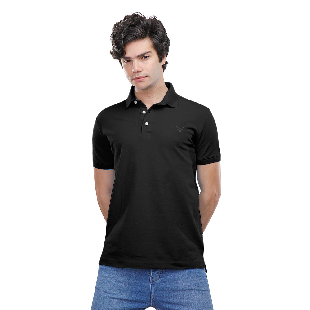 1100170-Black.MAIN_-1 Coup Men Poloshirt - الصورة 1
