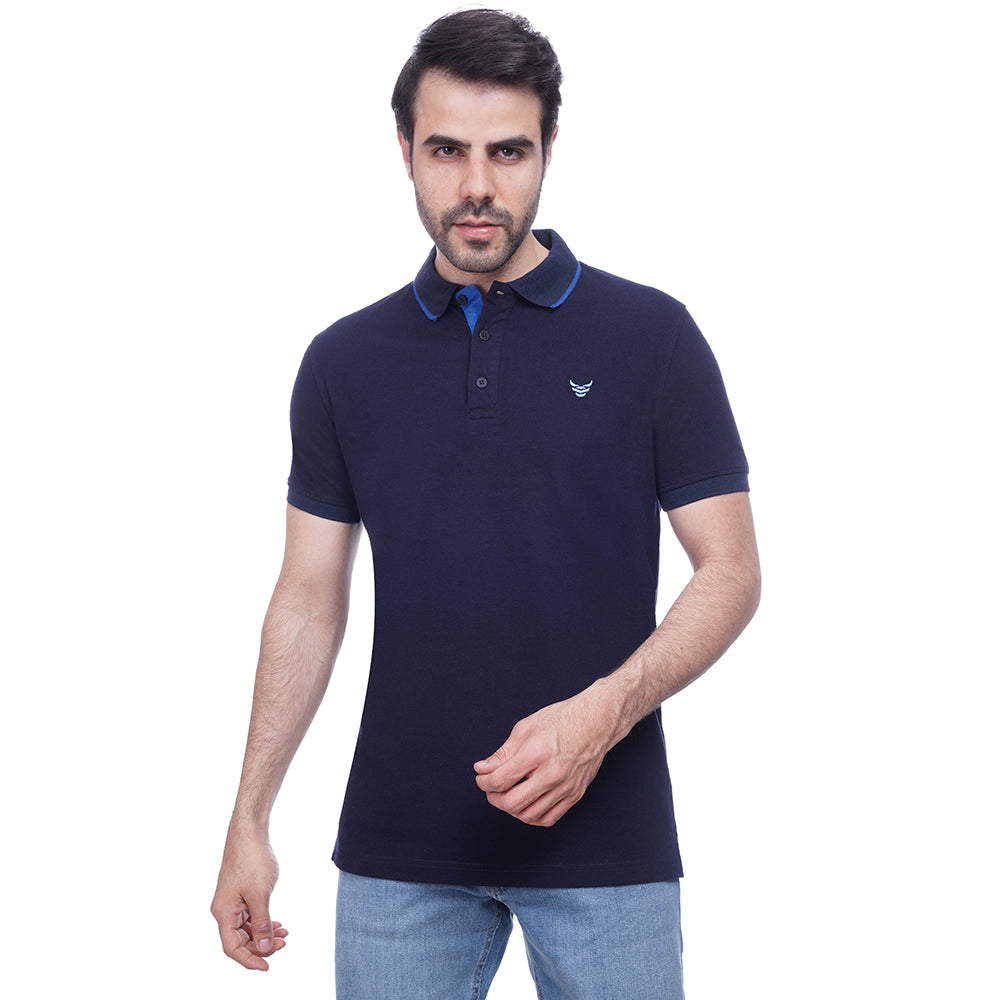 1100173-NAVY.MAIN_-1 Coup Men Poloshirt - الصورة 1