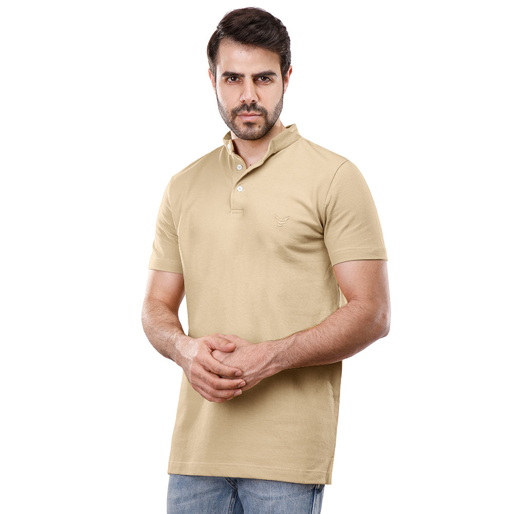1100198-Beige.-MAIN-1 Coup Men Poloshirt - الصورة 1
