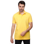 ⁦Coup Men Solid Poloshirt With Short Sleeves⁩ - الصورة ⁦16⁩
