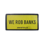 WE ROB BANKS Removable Scotch - Yellow