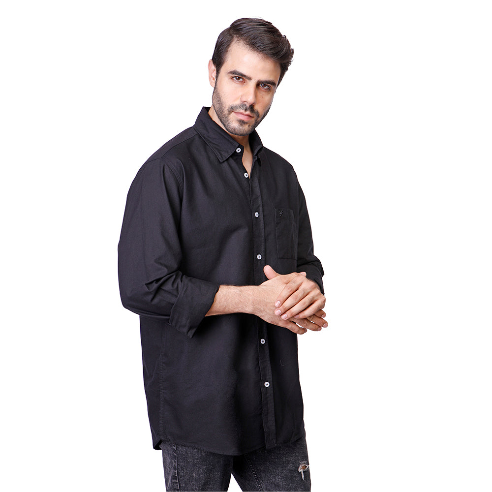 1200246-BLACK.MAIN_ Coup Men Casual Shirt - الصورة 1