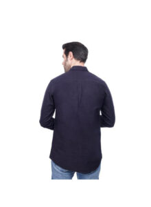 ⁦Coup Men Solid Oxford Shirt With Long Sleeves⁩ - الصورة ⁦3⁩