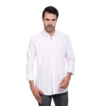 ⁦Coup Men Stripe Oxford Shirt With Long Sleeves⁩ - الصورة ⁦7⁩