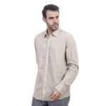 Coup Men Linen Shirt With Long Sleeves