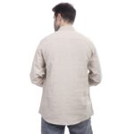 ⁦Coup Men Linen Shirt With Long Sleeves⁩ - الصورة ⁦2⁩