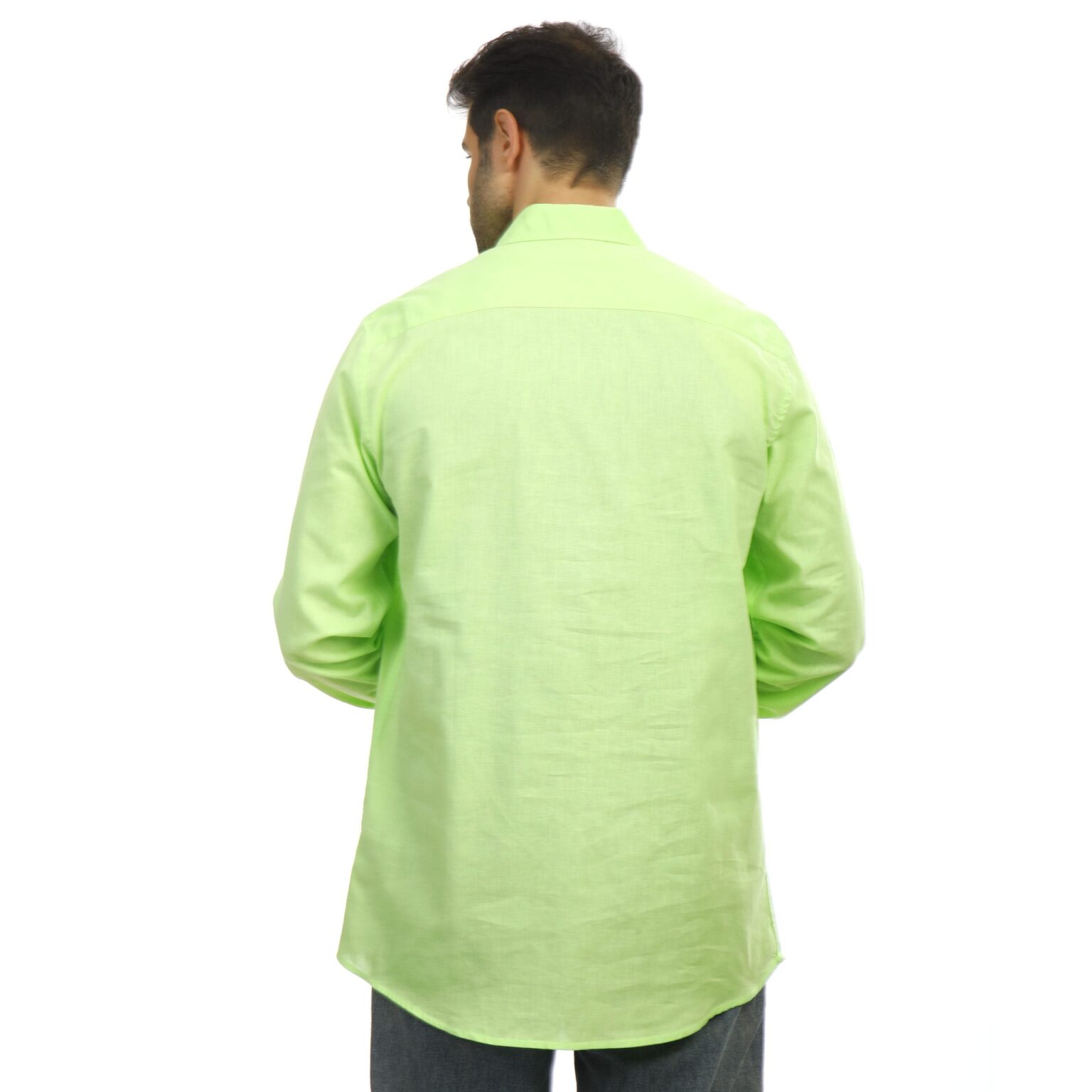⁦Coup Men Linen Shirt With Long Sleeves⁩ - الصورة ⁦9⁩