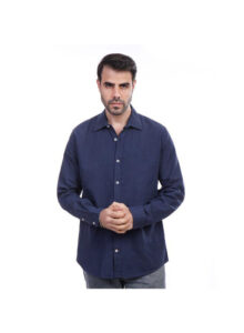 Coup Men Linen Shirt With Long Sleeves