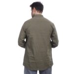 ⁦Coup Men Linen Shirt With Long Sleeves⁩ - الصورة ⁦11⁩
