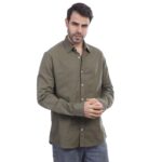 ⁦Coup Men Linen Shirt With Long Sleeves⁩ - الصورة ⁦10⁩