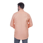⁦Coup Men Solid Shirt With Long Sleeves And Pocket Detail⁩ - الصورة ⁦6⁩