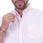 ⁦Coup Men Solid Shirt With Long Sleeves And Pocket Detail⁩ - الصورة ⁦8⁩