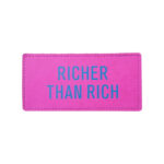 RICHER THAN RICH Removable Scotch - Pink