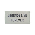 LEGENDS LIVE FOREVER Removable Scotch - Multi Color