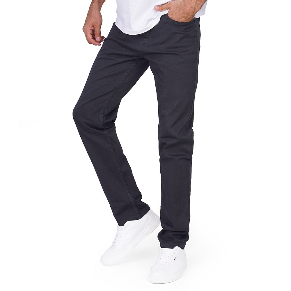 1330168-BLACK.MAIN_-3 Coup Men Trendy Trousers - الصورة 1