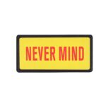 NEVER MIND Removable Scotch - Multi Color